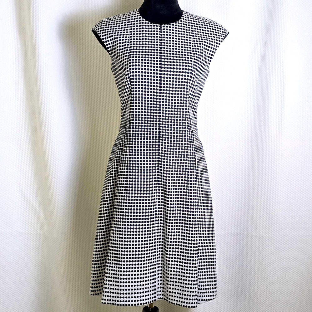 AKRIS PUNTO Polka Dot Dress
